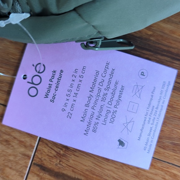 NEW Obe Fitness Waist Pack - Picture 3 of 4